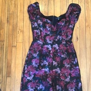 Lulus floral jumpsuit